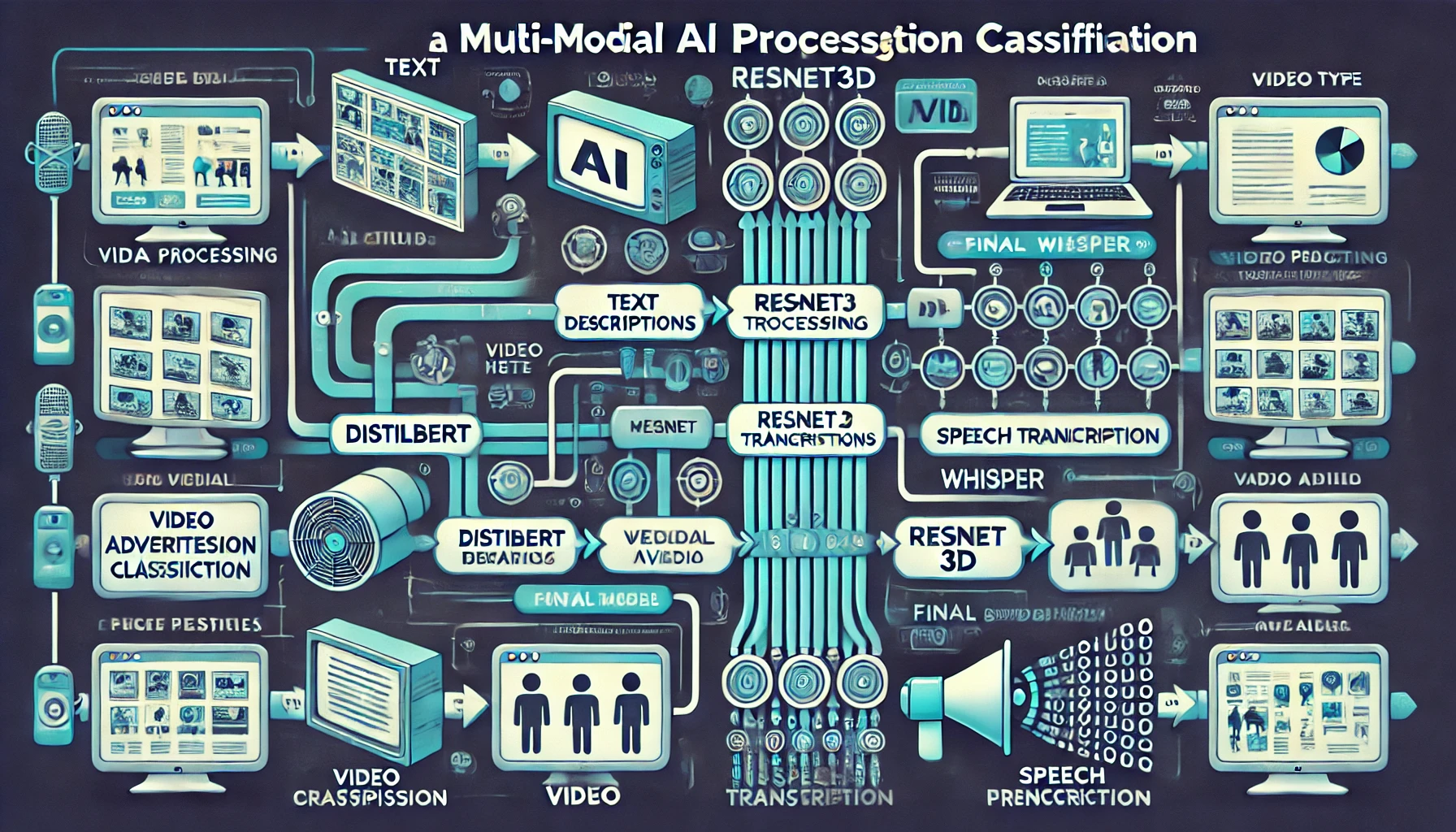 VideoLLM: Multi-Modal Video Ad Classifier